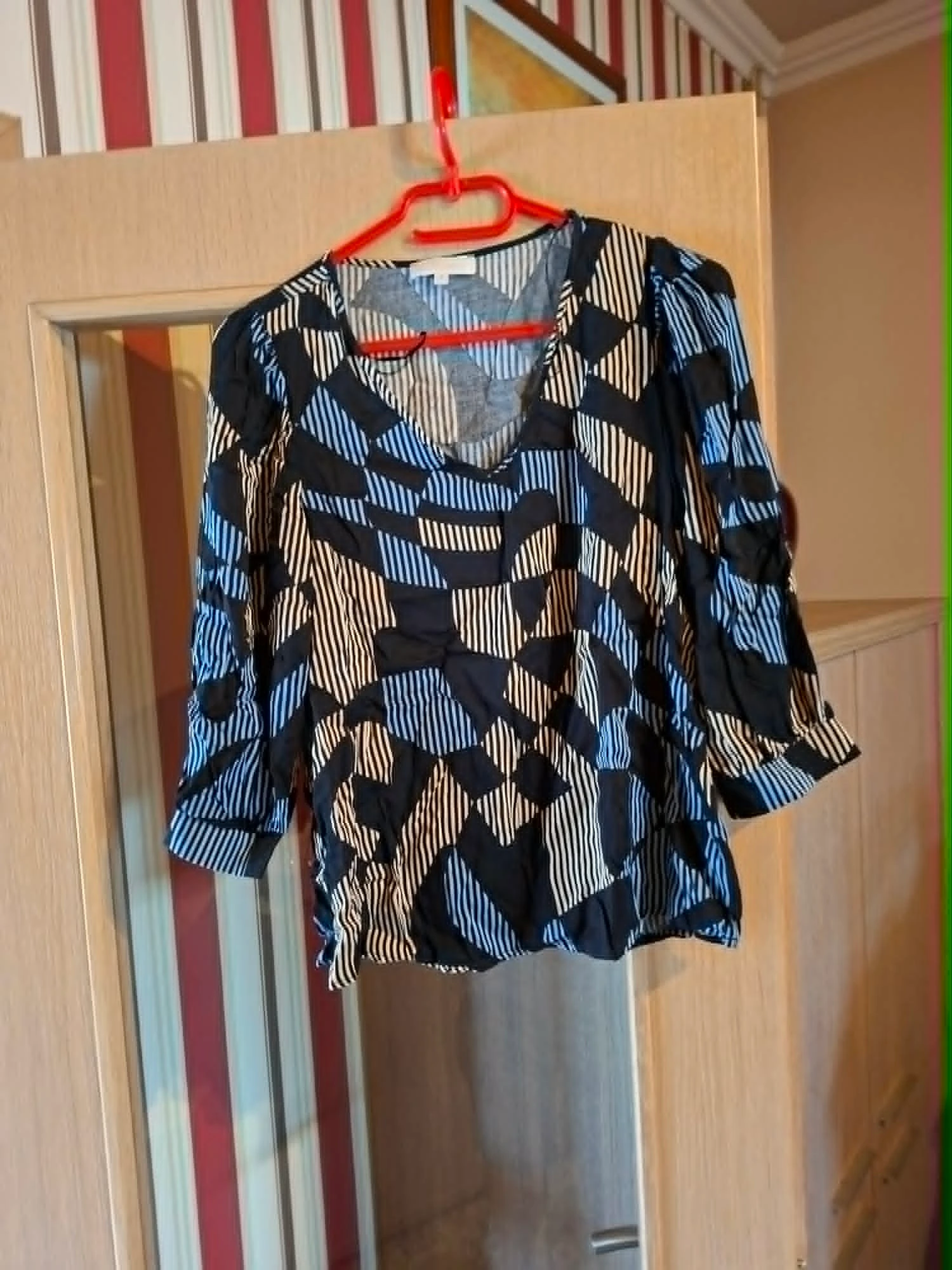 Damesblouse met geometrische print / Bel&Bo